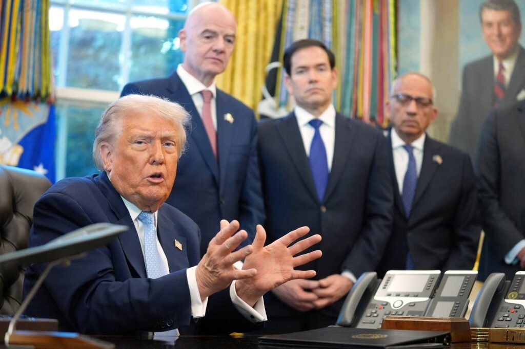 The Latest: Trump announces deal for Hamas to disarm in Gaza, but hurdles and uncertainty remain The Latest: Trump announces deal for Hamas to disarm in Gaza, but hurdles and uncertainty remain