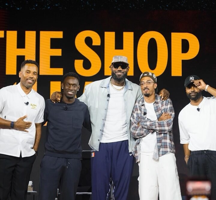 The Shop Live Brings LeBron James and Novak Djokovic Together on Stage The Shop Live Brings LeBron James and Novak Djokovic Together on Stage