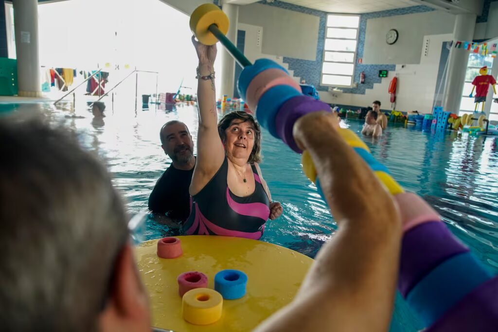 The pool as therapy for people with severe neurological diseases: ‘I can do things without fear here’ | Health