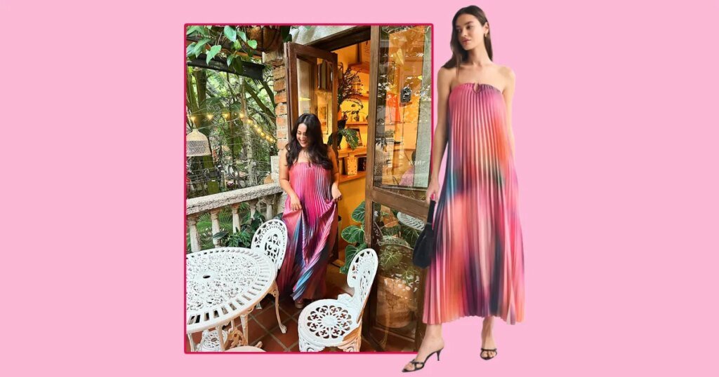 This Tropical-Like Maxi Dress Got Me 15+ Compliments in 1 Night