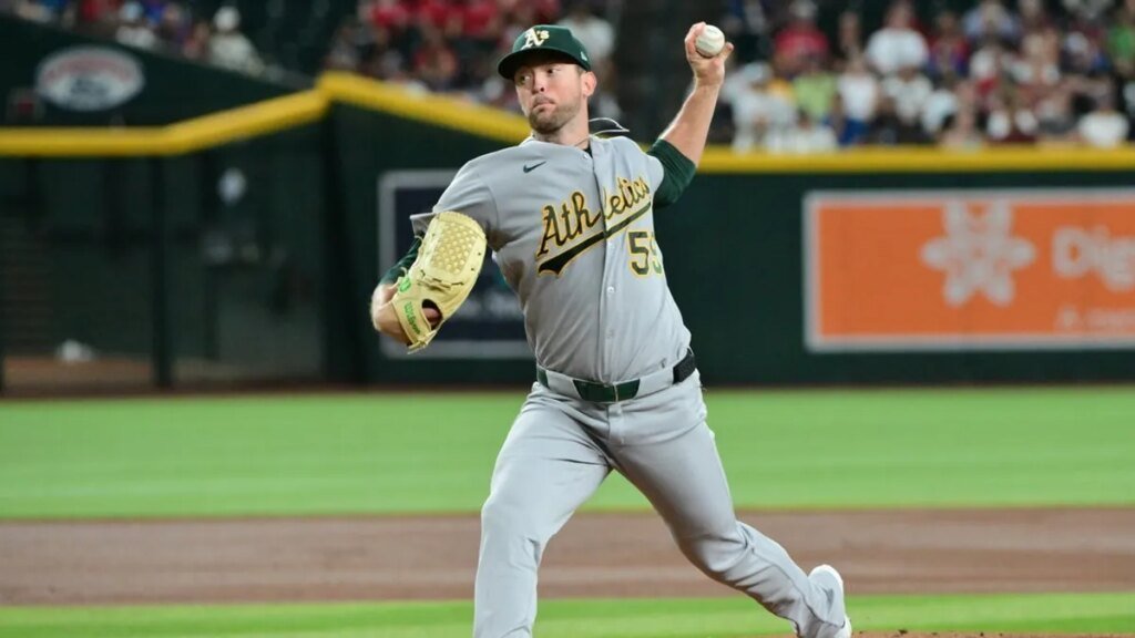 Three-run inning carries Athletics past host Diamondbacks