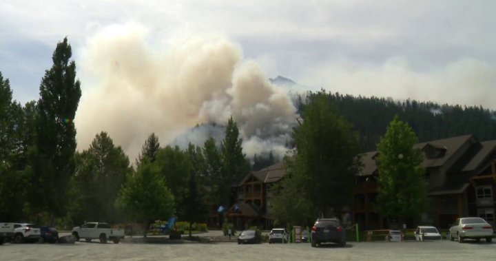 Time-lapse video shows growth of wildfire near Pemberton – BC Time-lapse video shows growth of wildfire near Pemberton - BC