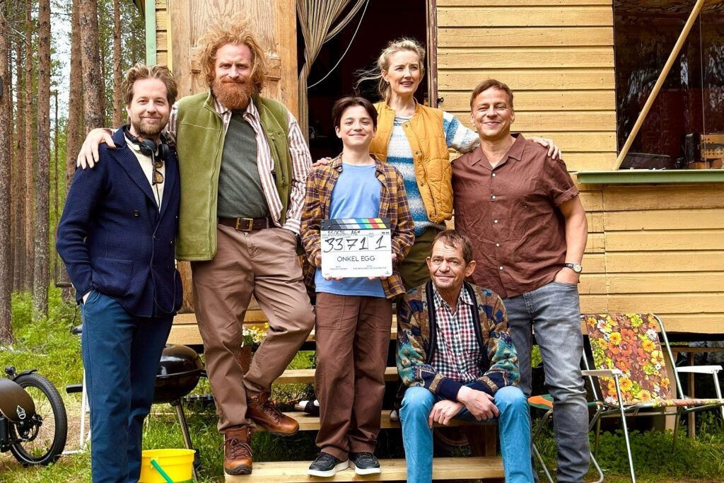 Torfinn Iversen shoots family road movie Uncle Egg Torfinn Iversen shoots family road movie Uncle Egg