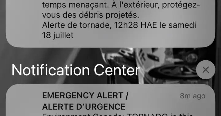 Tornado warnings lifted for southern Ontario communities Tornado warnings lifted for southern Ontario communities