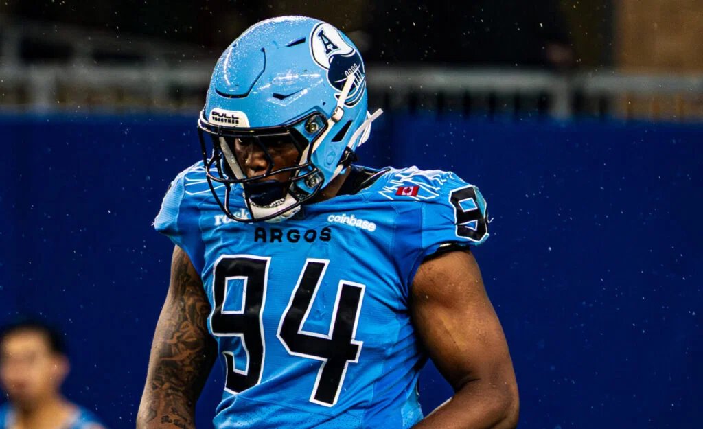 Toronto Argonauts pass rusher Andrew Chatfield, one other fined by CFL Toronto Argonauts pass rusher Andrew Chatfield, one other fined by CFL