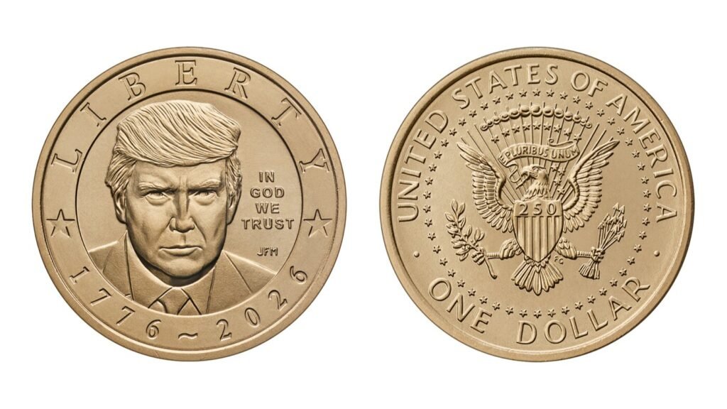 Trump $1 coin breaks norms, raises legal questions : NPR Trump $1 coin breaks norms, raises legal questions : NPR