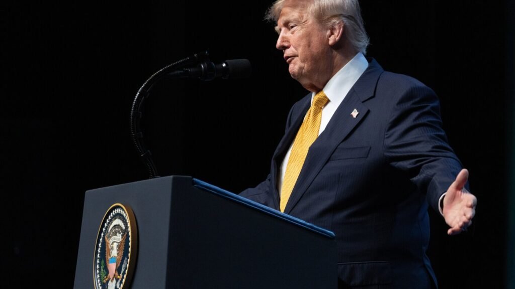 Trump leans on ‘communist’ messaging as economic angst drives Democrats : NPR Trump leans on ‘communist’ messaging as economic angst drives Democrats : NPR
