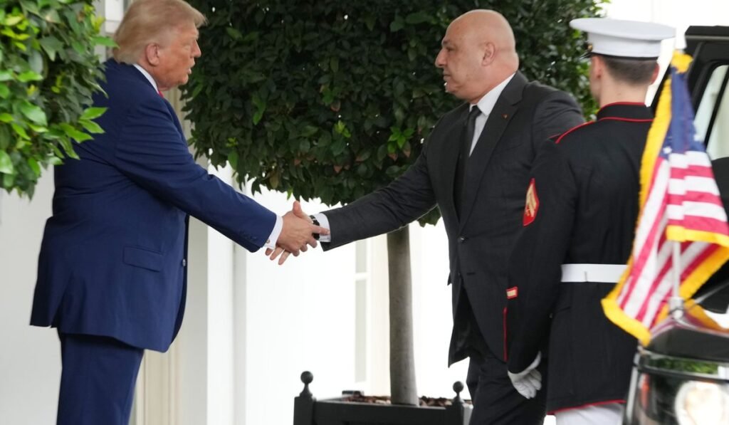 Trump meets Lebanese President Joseph Aoun to advance Israel’s pullout, disarming of Hezbollah Trump meets Lebanese President Joseph Aoun to advance Israel’s pullout, disarming of Hezbollah