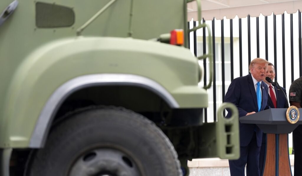 Trump moves to replace foreign truck drivers with military veterans, calls them ‘Freedom Haulers’