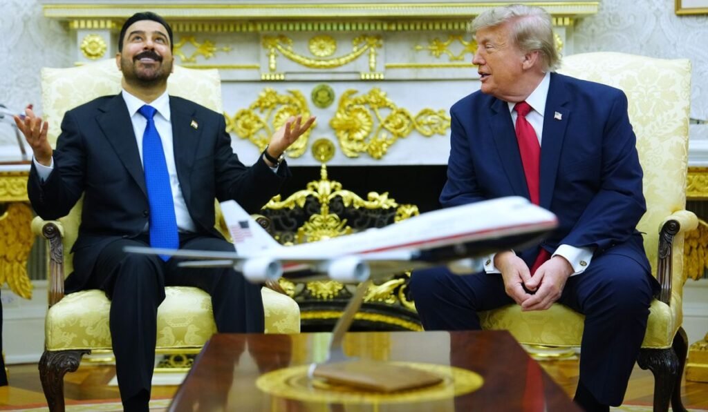 Trump says oil and trust with new leader will drive a long-term U.S.-Iraq friendship Trump says oil and trust with new leader will drive a long-term U.S.-Iraq friendship
