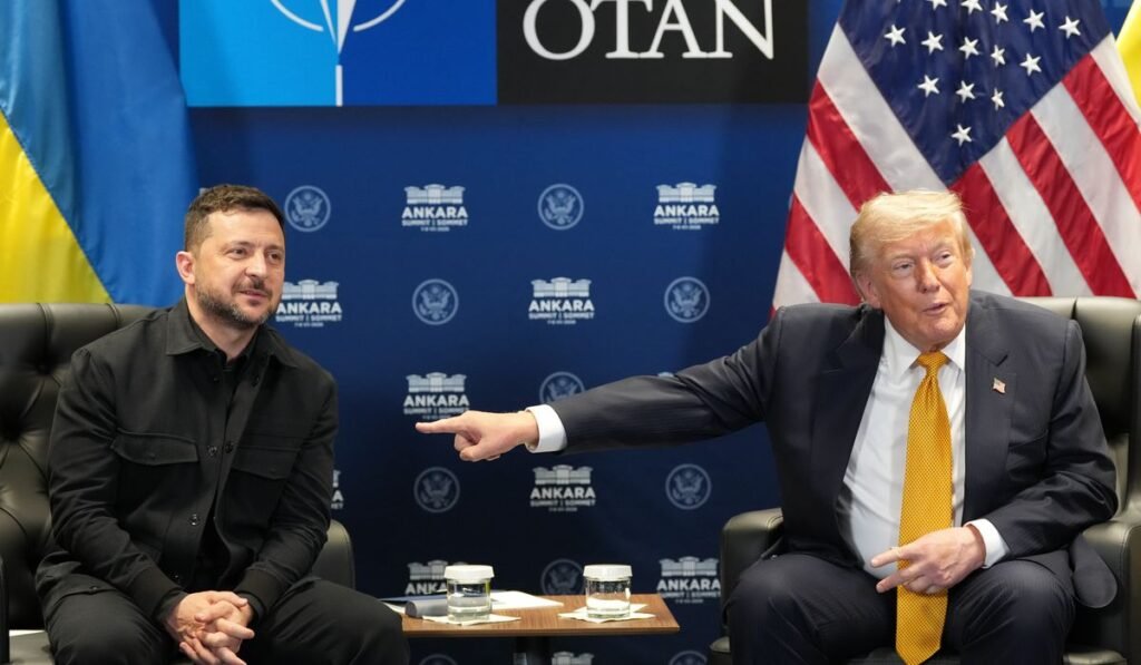 Trump says the U.S. will allow Ukraine to make Patriot missiles for air defense Trump says the U.S. will allow Ukraine to make Patriot missiles for air defense