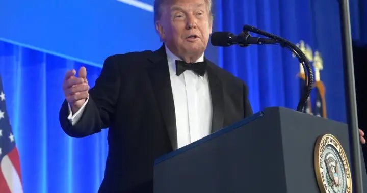 Trump says ‘show must go on’ at rescheduled correspondents’ dinner – National Trump says ‘show must go on’ at rescheduled correspondents’ dinner - National