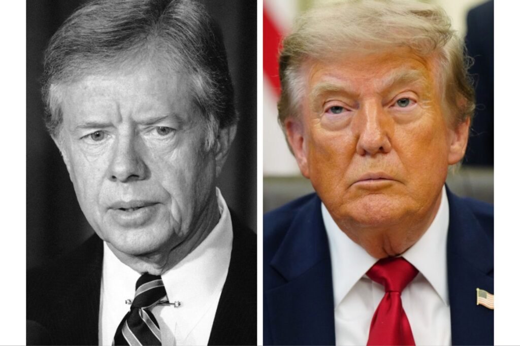 Trump shifts his tone on Jimmy Carter while grappling with Iran, inflation and his own legacy Trump shifts his tone on Jimmy Carter while grappling with Iran, inflation and his own legacy