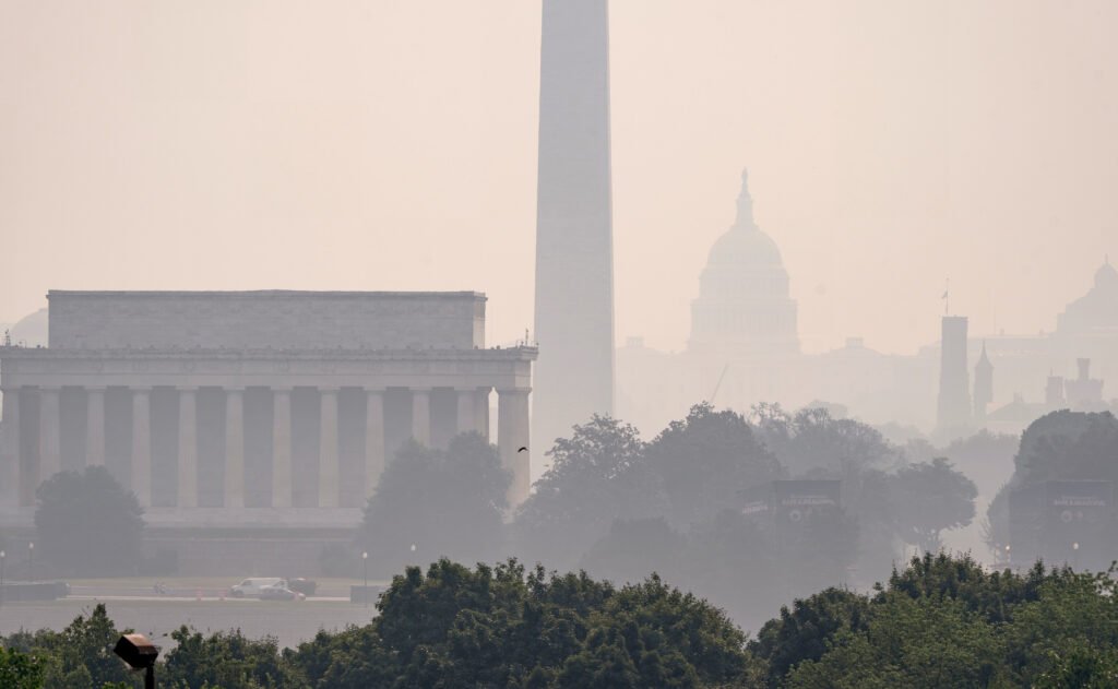Trump threatens Canada over wildfire smoke choking U.S. cities