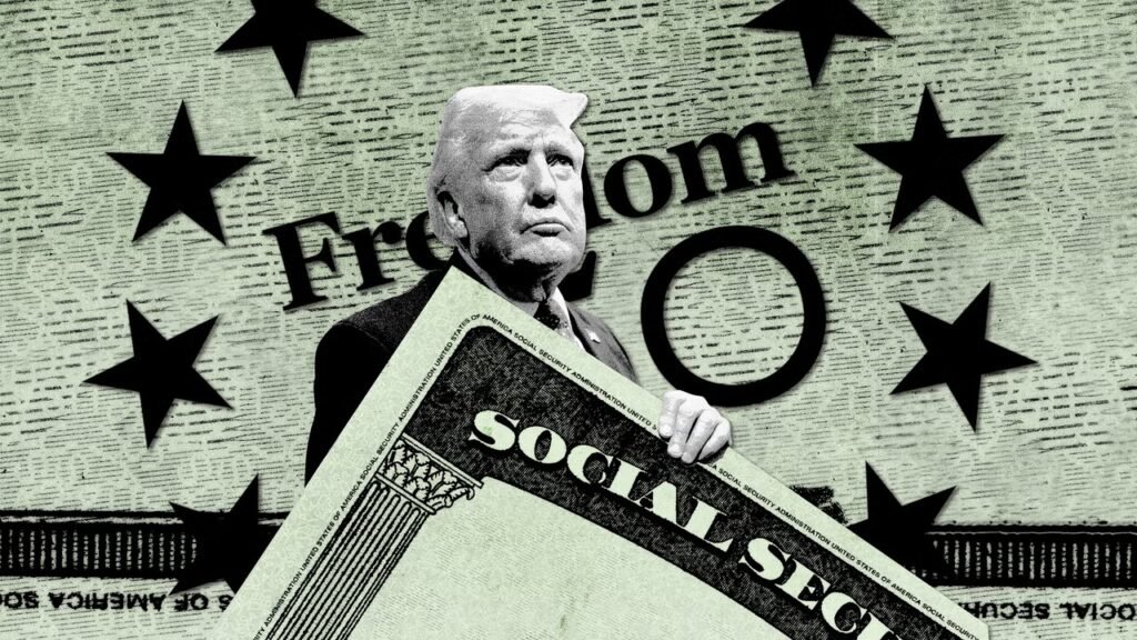 Trump’s commemorative Social Security card comes with the ‘Freedom 250’ logo Trump’s commemorative Social Security card comes with the ‘Freedom 250’ logo