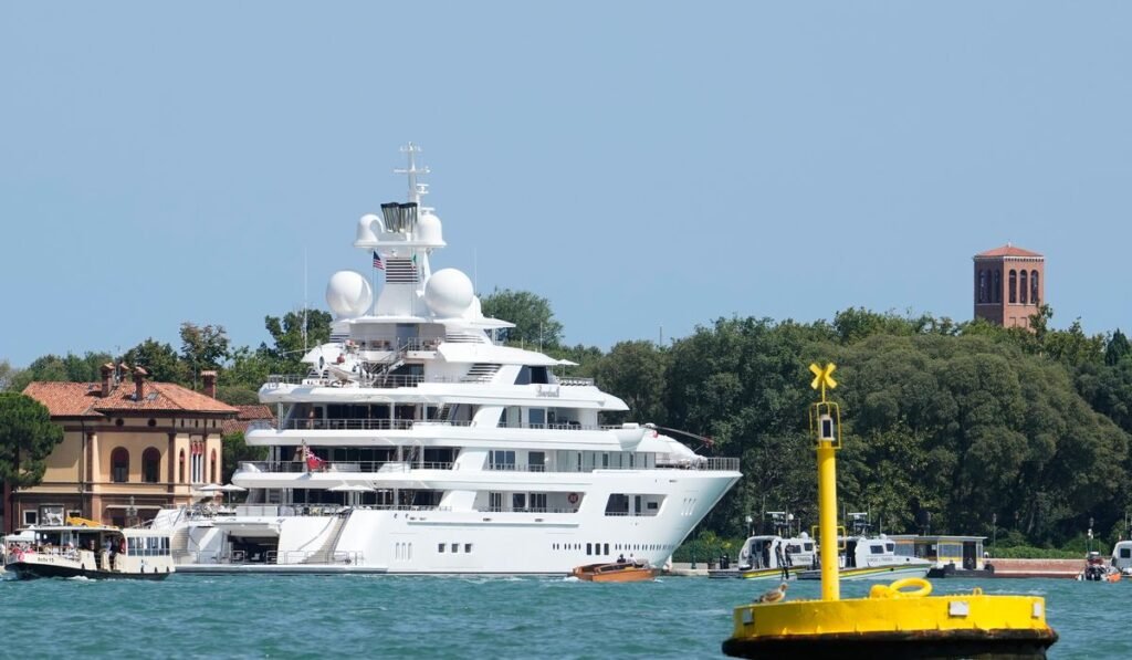 Trump’s envoy faces protests in Venice on latest stop of super yacht diplomacy tour