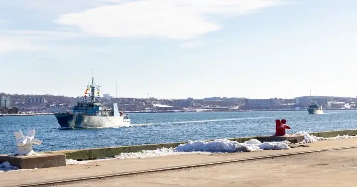 Two Canadian warships depart Halifax for NATO mine-hunting mission in European waters – Halifax Two Canadian warships depart Halifax for NATO mine-hunting mission in European waters - Halifax