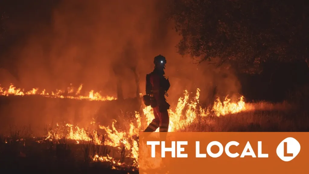 Two wildfires merge in central Spain as 63,000 people evacuated or confined Two wildfires merge in central Spain as 63,000 people evacuated or confined