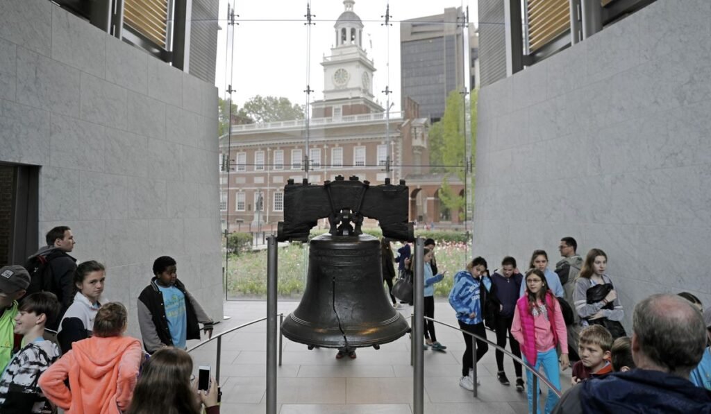 U.S. Mint releases Liberty Bell-shaped coin for America’s 250th anniversary U.S. Mint releases Liberty Bell-shaped coin for America’s 250th anniversary