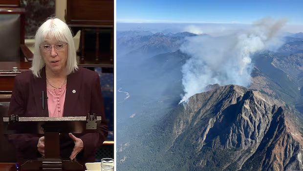 U.S. senator stands up for Canada against smoke complaints as U.S. wildfire moves into B.C. U.S. senator stands up for Canada against smoke complaints as U.S. wildfire moves into B.C.