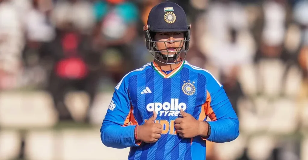Vaibhav Suryavanshi opens up on his celebration after maiden T20I fifty against Zimbabwe Vaibhav Suryavanshi opens up on his celebration after maiden T20I fifty against Zimbabwe