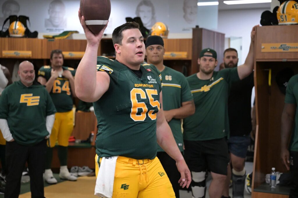 Veteran Mark Korte steps back into Edmonton Elks' starting lineup against B.C.