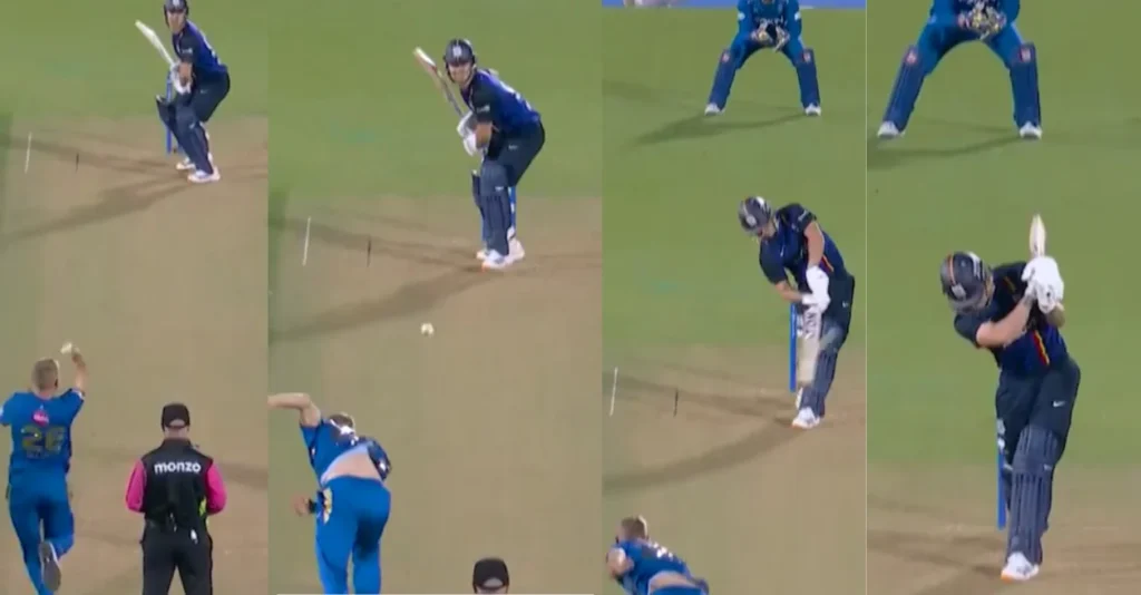 WATCH: Dewald Brevis launches a stunning no-look six as LDN beat MIL in The Hundred Men’s 2026 WATCH: Dewald Brevis launches a stunning no-look six as LDN beat MIL in The Hundred Men’s 2026