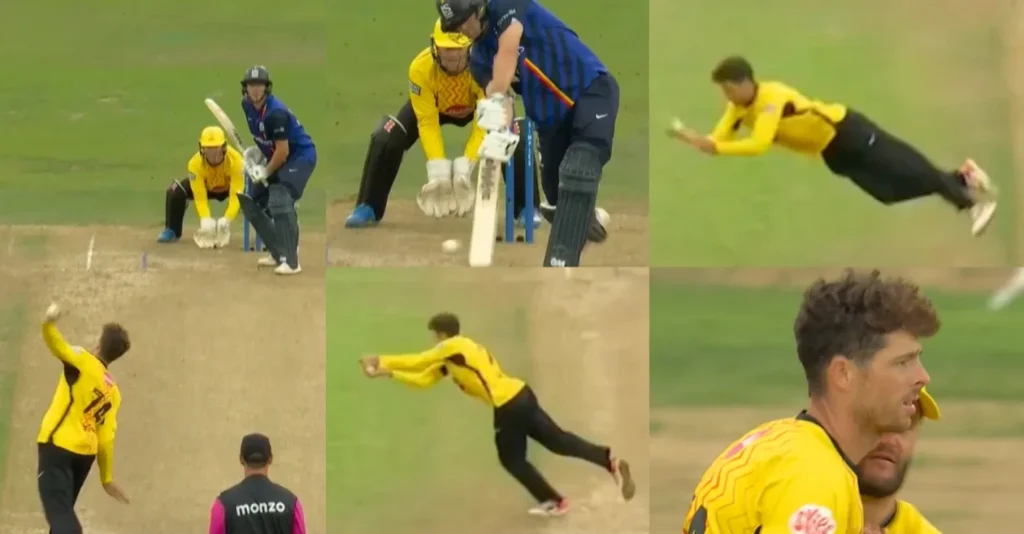 WATCH: Mitchell Santner pulls off stunning return catch to dismiss James Coles as TRT edge past LNS in The Hundred Men’s 2026 WATCH: Mitchell Santner pulls off stunning return catch to dismiss James Coles as TRT edge past LNS in The Hundred Men’s 2026