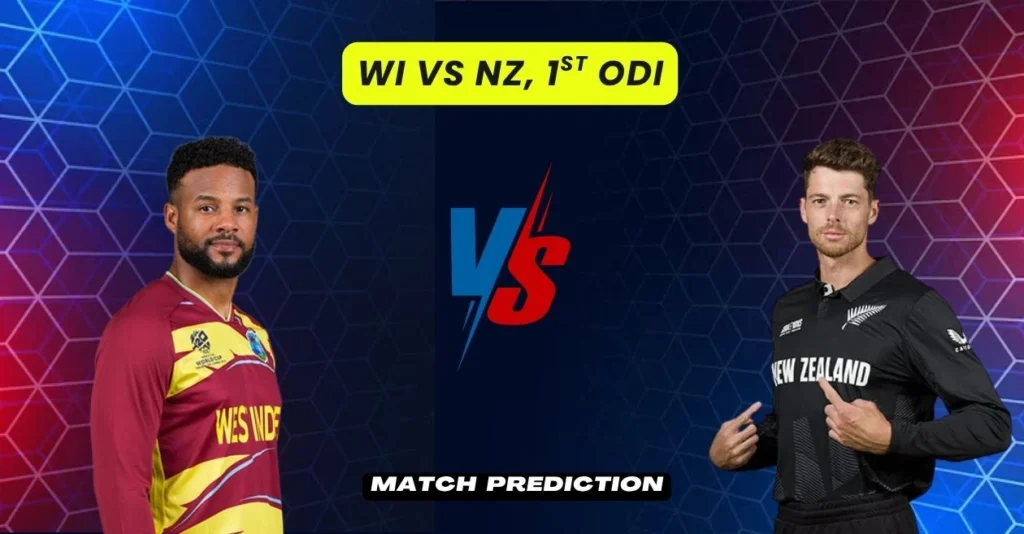 WI vs NZ, 1st ODI, Match Prediction: Who will win today’s game between West Indies and New Zealand?