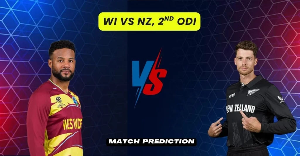 WI vs NZ, 2nd ODI, Match Prediction: Who will win today’s game between West Indies and New Zealand? WI vs NZ, 2nd ODI, Match Prediction: Who will win today’s game between West Indies and New Zealand?