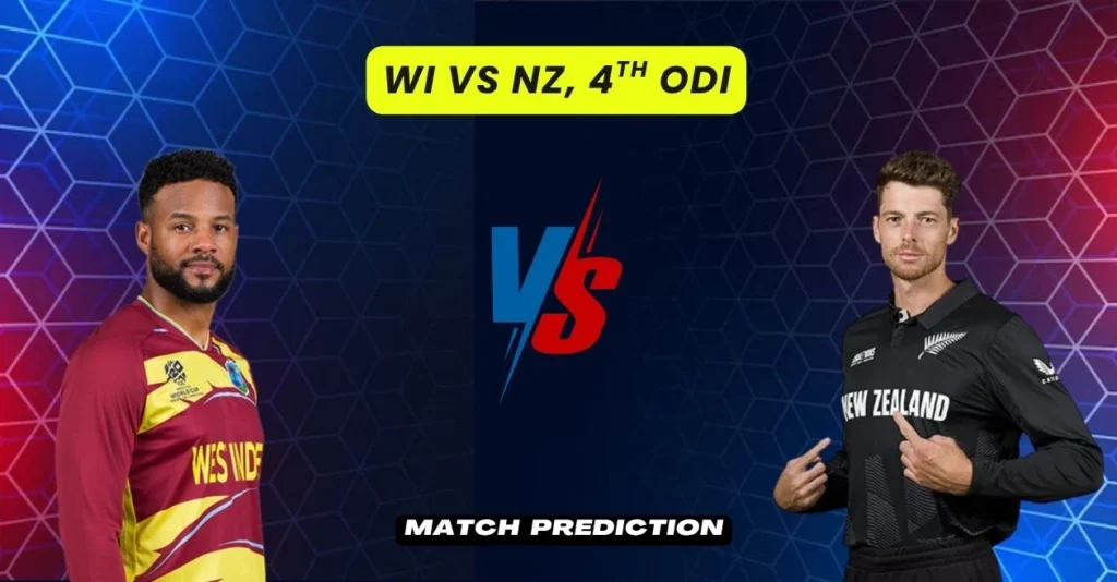 WI vs NZ, 4th ODI, Match Prediction: Who will win today’s game between West Indies and New Zealand? WI vs NZ, 4th ODI, Match Prediction: Who will win today’s game between West Indies and New Zealand?