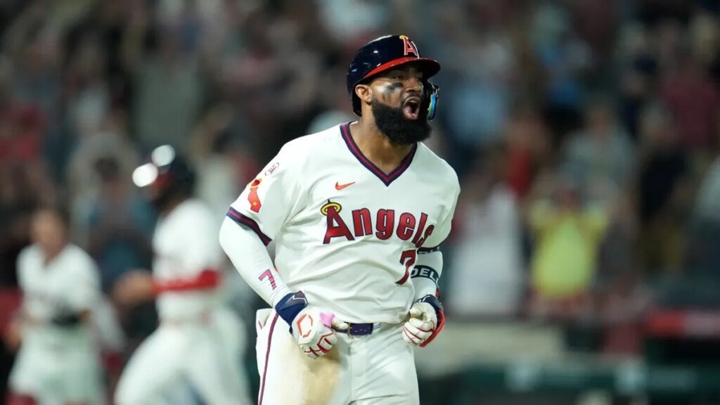 Walk-off HBP lifts Angels past Cardinals in low-scoring affair