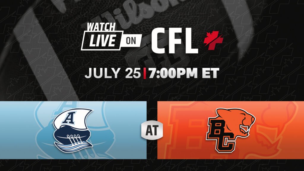 Week 8: Toronto Argonauts at BC Lions
