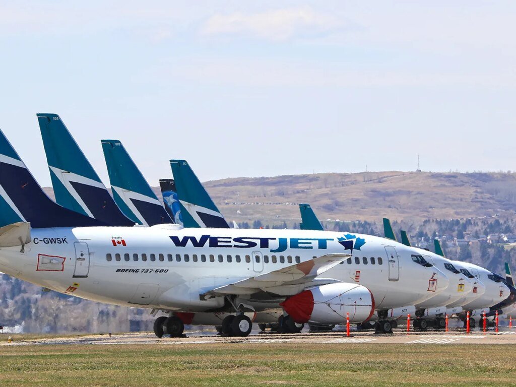 WestJet parks planes ahead of Sunday strike deadline WestJet parks planes ahead of Sunday strike deadline