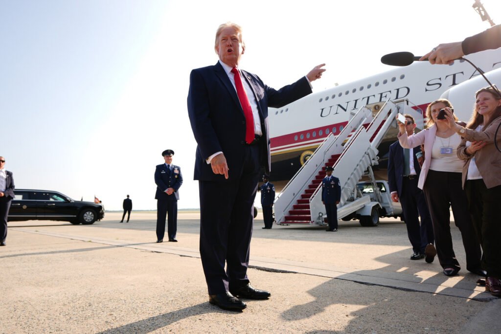 Why isn't Donald Trump at the US match against Bosnia? - Live Updates