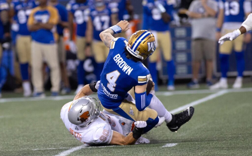 Winnipeg Blue Bombers suffer humiliating loss to B.C. Lions (& eight other thoughts) Winnipeg Blue Bombers suffer humiliating loss to B.C. Lions (& eight other thoughts)