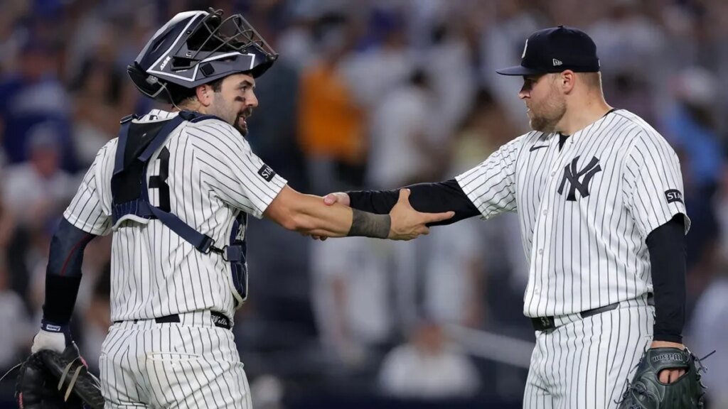 Yankees confident in closer David Bednar vs. his former Pirates team Yankees confident in closer David Bednar vs. his former Pirates team