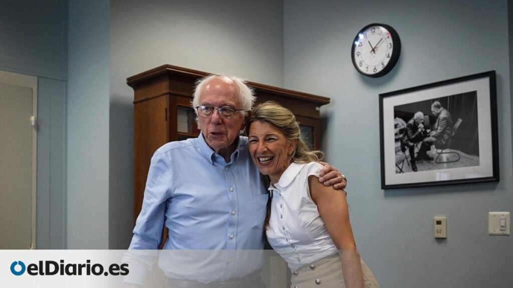 Yolanda Díaz se reúne con Bernie Sanders y Zohran Mamdani para "reforzar una agenda internacional de justicia social"