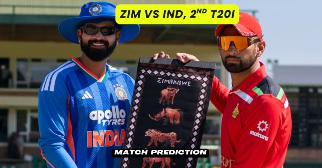 ZIM vs IND, 2nd T20I Match Prediction: Who will win today’s game between Zimbabwe and India?