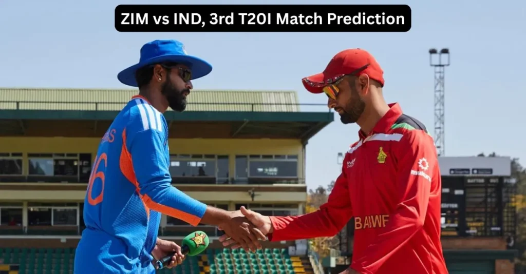 ZIM vs IND, 3rd T20I Match Prediction: Who will win today’s game between Zimbabwe and India? ZIM vs IND, 3rd T20I Match Prediction: Who will win today’s game between Zimbabwe and India?