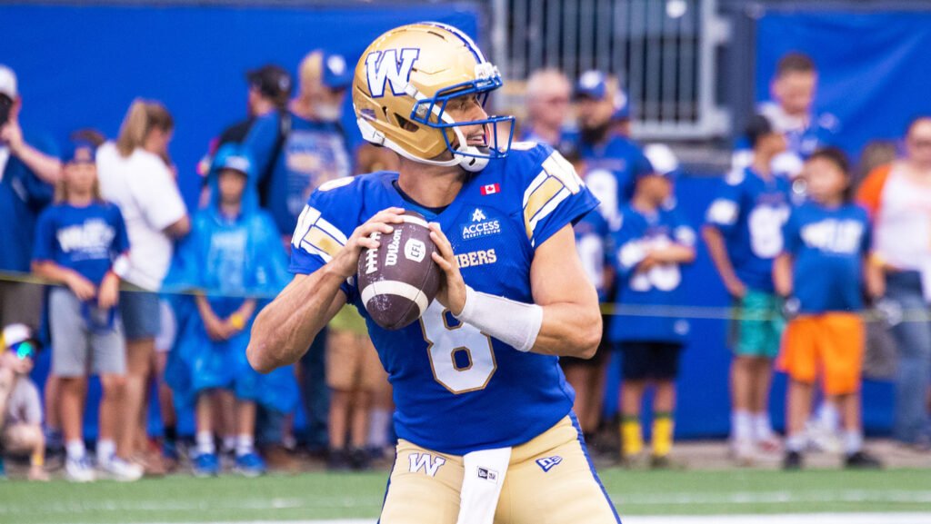 Zach Collaros listed as out against Ottawa