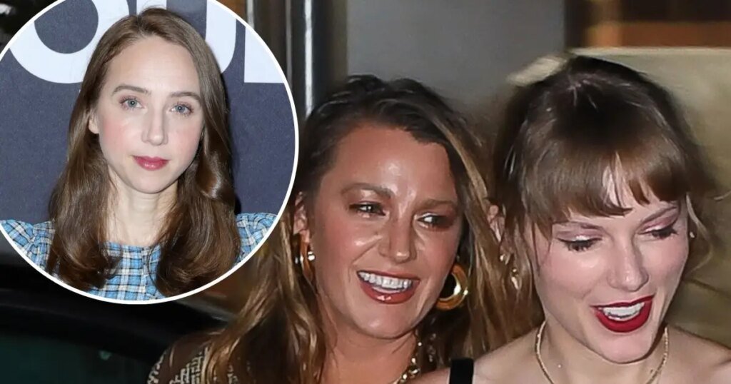 Zoe Kazan’s Theory on Blake Lively and Taylor Swift Wedding Zoe Kazan’s Theory on Blake Lively and Taylor Swift Wedding