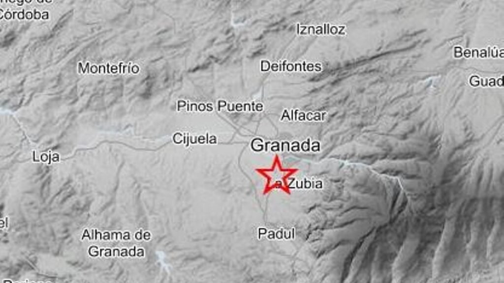 el más fuerte, de magnitud 3,7 con epicentro en Ogíjares el más fuerte, de magnitud 3,7 con epicentro en Ogíjares