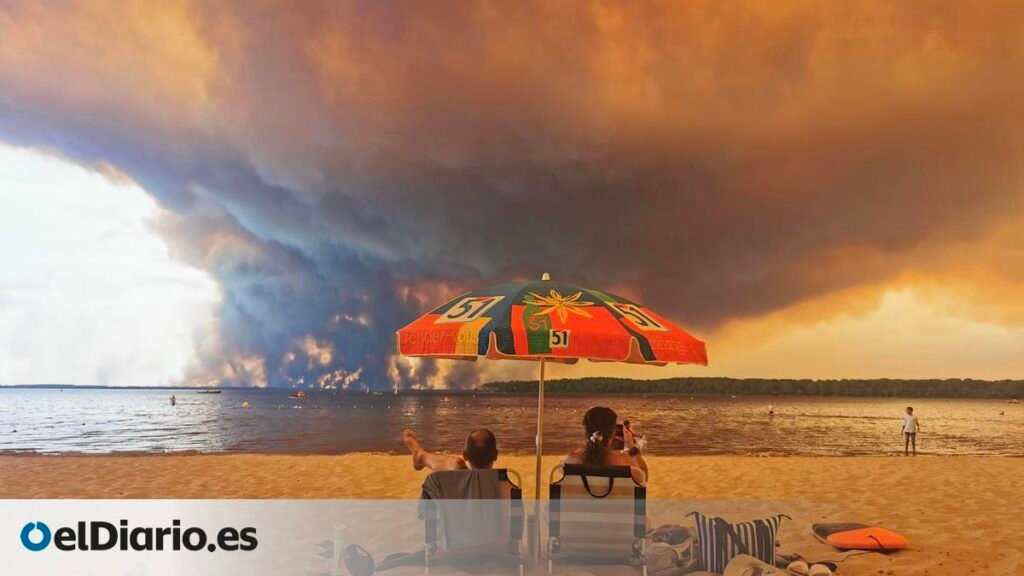 la "carrera contrarreloj" frente al megaincendio de Francia