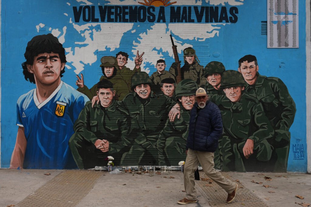 ‘Sport is not war.’ Except when Argentina plays England. ‘Sport is not war.’ Except when Argentina plays England.