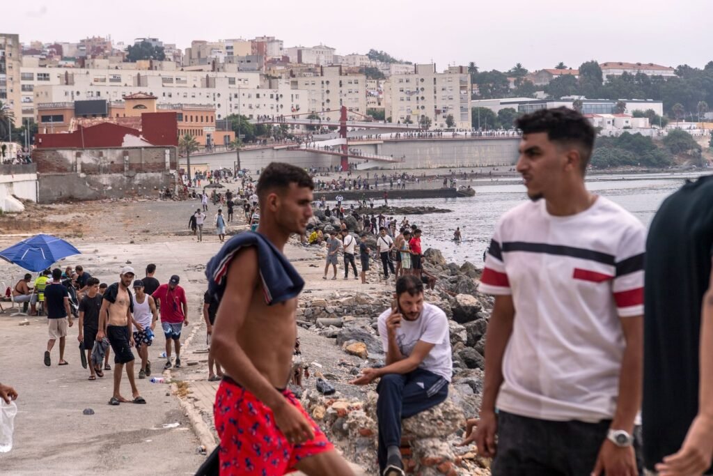 'I just want a chance': Moroccans sought better future in collective crossing to Spain territory
