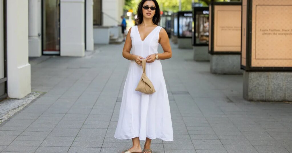 13 Dresses That Visually Soften Broad Shoulders — Starting at $15