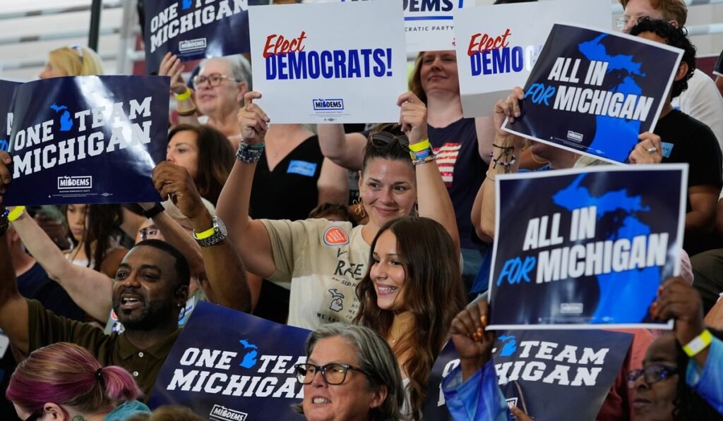 Democratic primary turnout has soared in some states. Can it carry over to November?