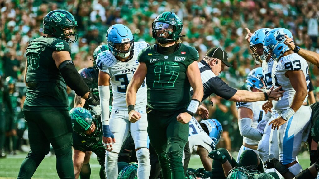 3 stats that defined Saskatchewan’s Week 13 win over Toronto 3 stats that defined Saskatchewan's Week 13 win over Toronto
