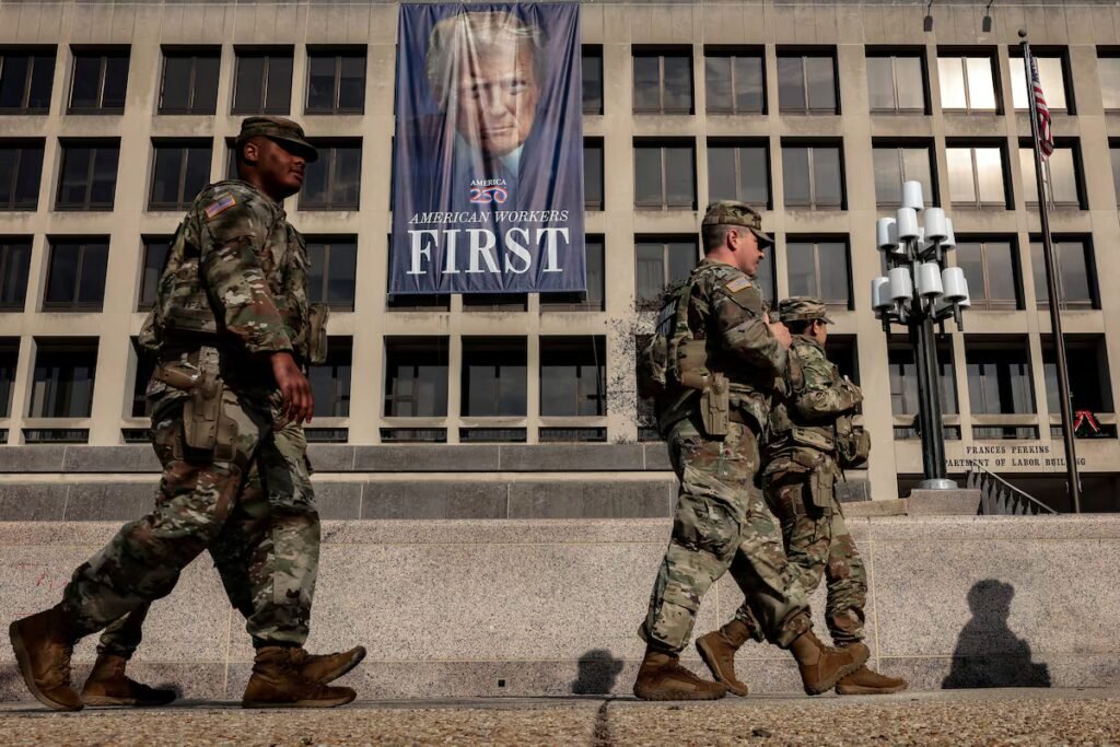 A year after Trump sent in troops, Washington still isn’t used to the National Guard | U.S. A year after Trump sent in troops, Washington still isn’t used to the National Guard | U.S.
